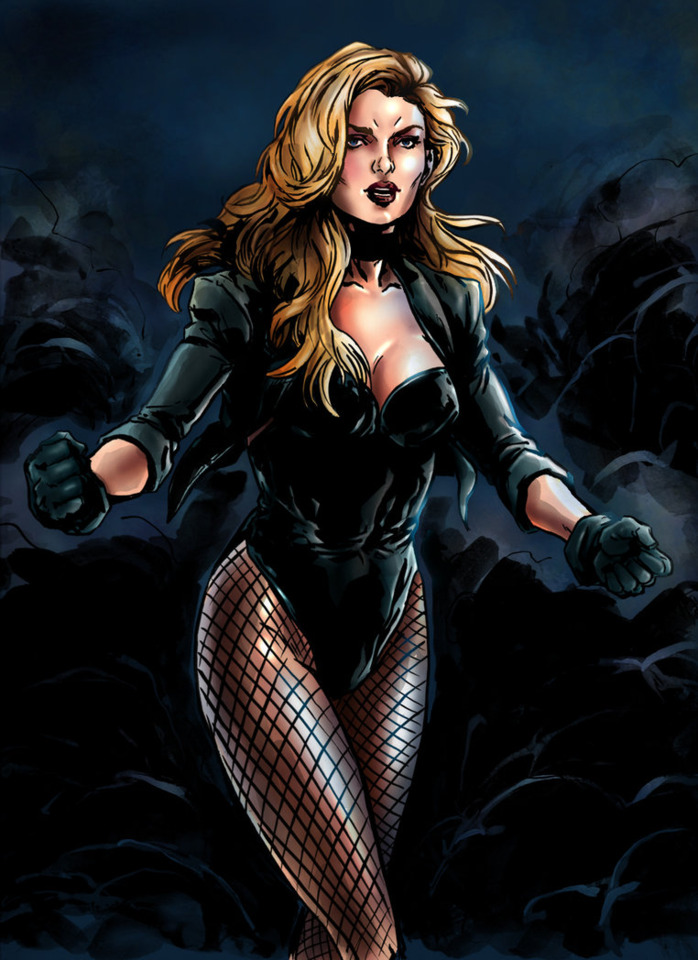 First look at Black Canary on Arrow. black canary outfit. 